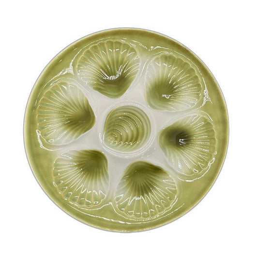 Vintage French Oyster Plate