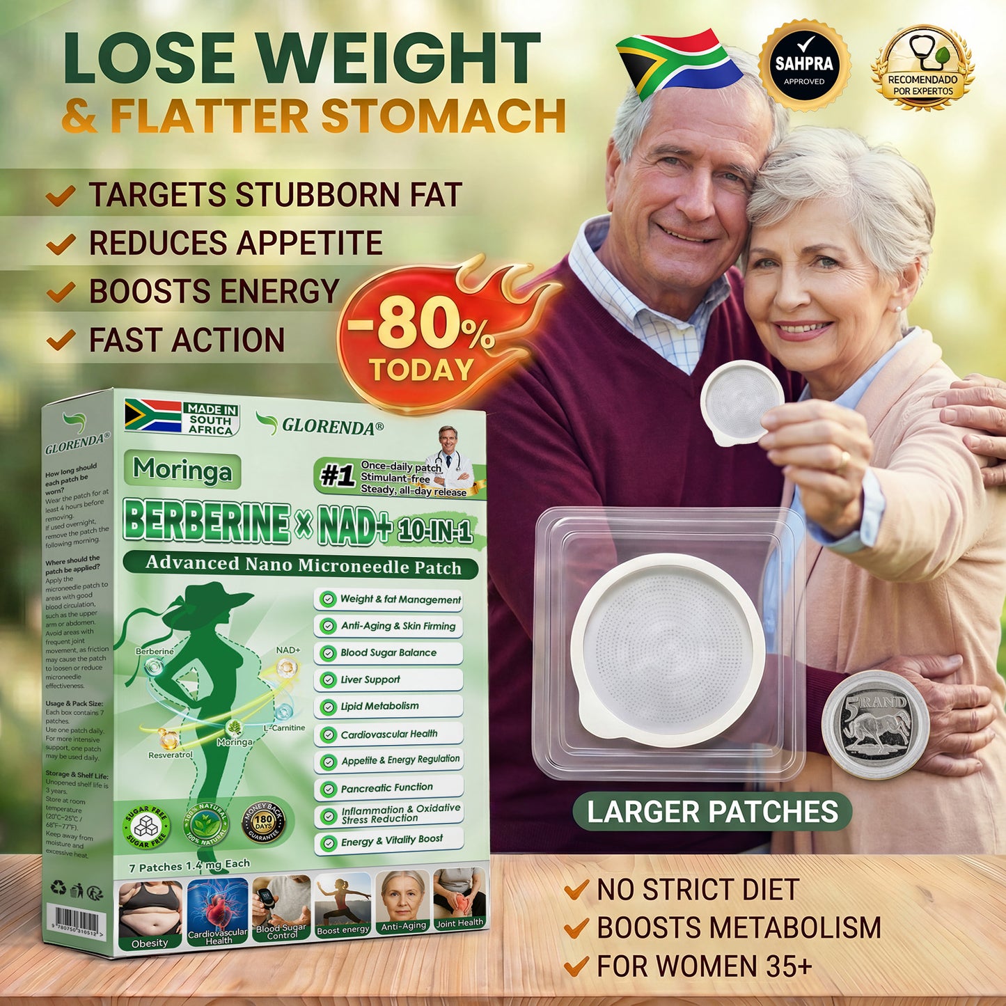🇿🇦𝑶𝒇𝒇𝒊𝒄𝒊𝒂𝒍 𝑺𝒕𝒐𝒓𝒆 | 🩹🌞𝐆𝑳𝑶𝗥𝗘𝗡𝘿𝘼® 𝙈𝒐𝒓𝒊𝒏𝒈𝗮 · 𝗕𝗲𝗿𝗯𝐞𝐫𝐢𝐧𝙚 × 𝙉𝑨𝑫+ 𝟏𝟎-𝙞𝙣-1 𝘼𝒅𝒗𝒂𝒏𝒄𝒆𝐝 𝐍𝐚𝐧𝙤 𝙈𝙞𝙘𝙧𝙤𝙣𝒆𝒆𝒅𝒍𝐞 𝐏𝐚𝐭𝙘𝙝(𝐉𝐮𝐬𝐭 𝐨𝐧𝐜𝐞 𝐚 𝐝𝐚𝐲, 𝐯𝐢𝐬𝐢𝐛𝐥𝐞 𝐜𝐡𝐚𝐧𝐠𝐞𝐬 𝐢𝐧 𝟕 𝐝𝐚𝐲𝐬） ✅ 𝐅𝐨𝐫 𝐨𝐛𝐞𝐬𝐢𝐭𝐲, 🅛🅞🅞🅢🅔 🅢🅚🅘🅝,𝐝𝐢𝐚𝐛𝐞𝐭𝐞𝐬, 𝐬𝐥𝐞𝐞𝐩 𝐚𝐩𝐧𝐞𝐚, 𝐣𝐨𝐢𝐧𝐭 𝐢𝐬𝐬𝐮𝐞𝐬, 𝐚𝐧𝐝 𝐦𝐨𝐫𝐞